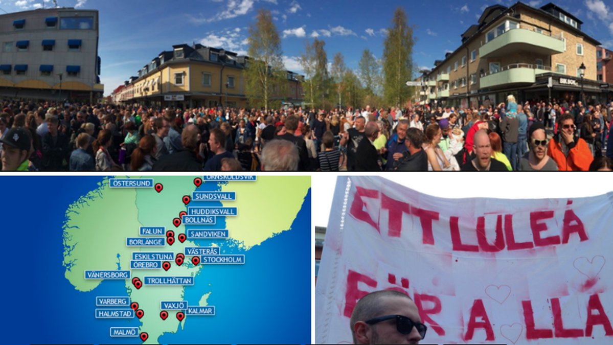 Här är fler städer som har vänt Sverigedemokraterna ryggen.
